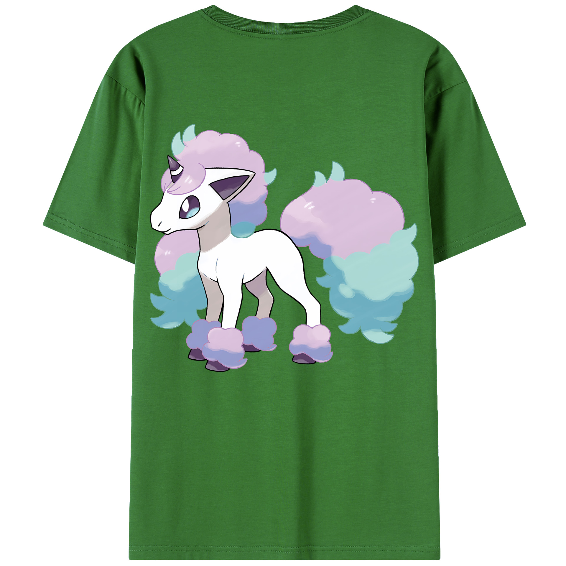 （画像用） ポケットモンスター Pokémon レディース半袖Tシャツ(バックプリント)